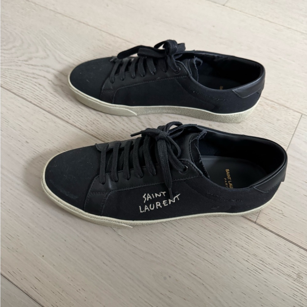 Saint Laurent Men's Black Sneakers